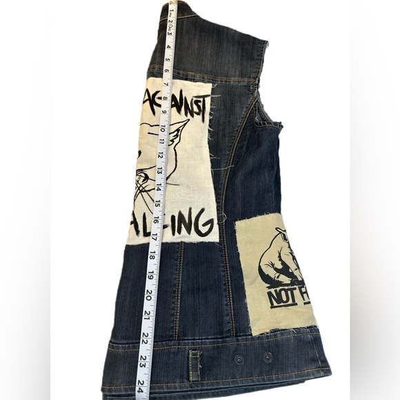 Vintage/Denim Coldwater Creek thrifted  Vest - Picture 11 of 14